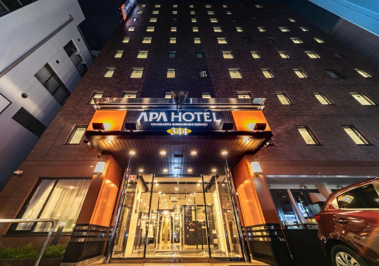 Apa Hotel Nambakita Shinsaibashi Ekimae Осака Екстериор снимка
